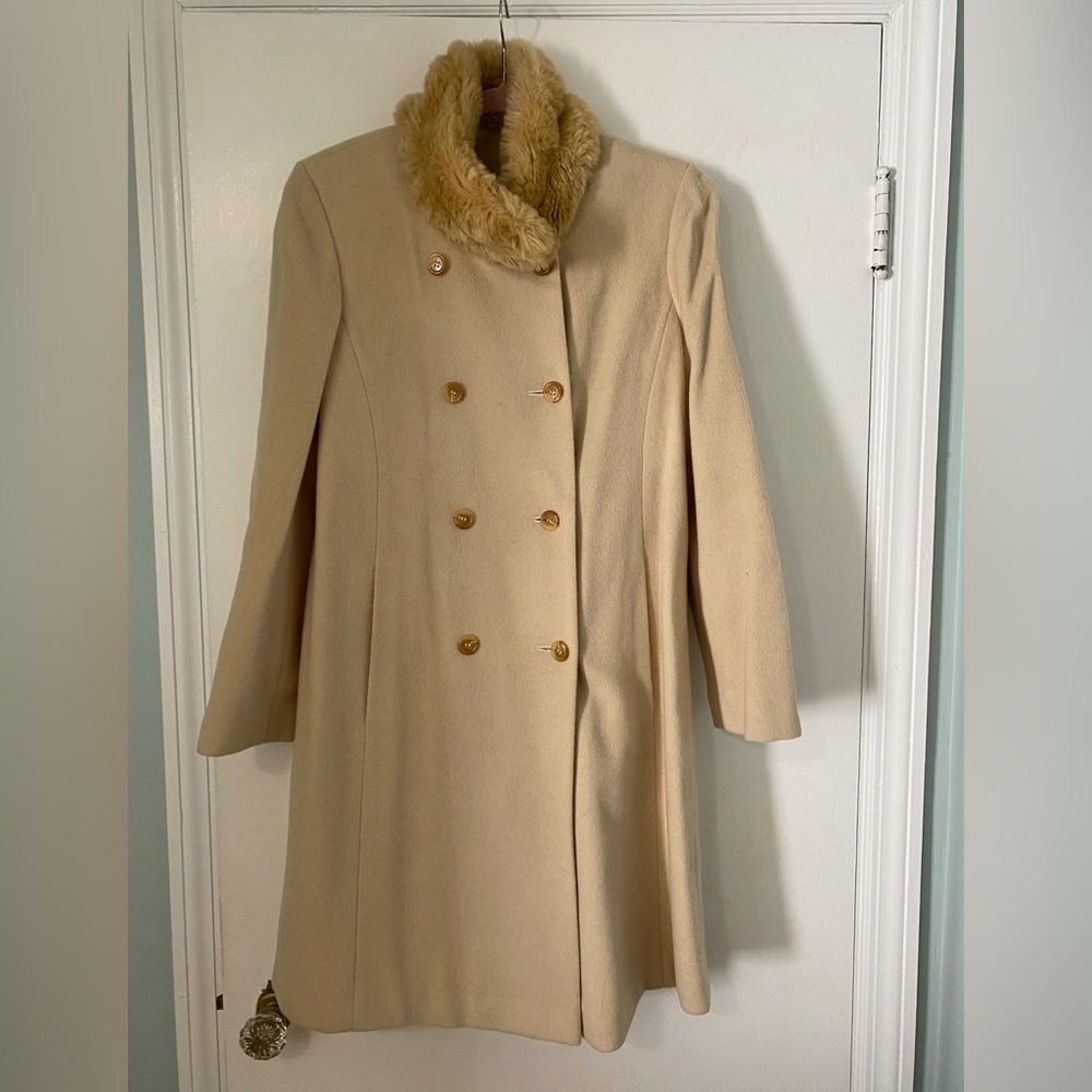 Marvin Richard double breasted wool coat
